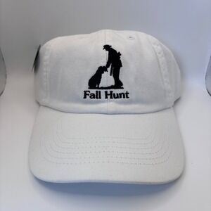 Imperial Baseball Cap Mens OSFA White Fall Hunt Embroidery New Hunting Hat